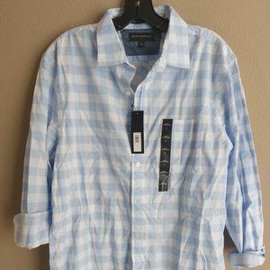 NEW Banana Republic Factory Untucked Shirt Long sleeve Men's L
